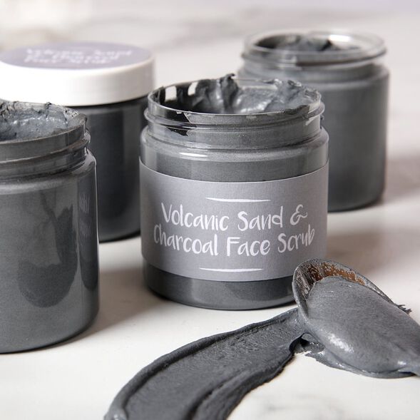 Volcanic Sand Face Scrub Project